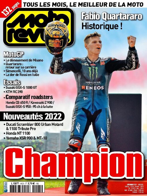 Title details for Moto Revue by Editions Lariviere SAS - Available